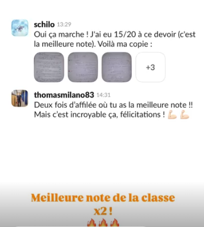 Capture du témoignage de Schilo